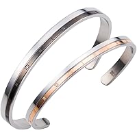 Amazon.co.jp: [ホワイトクローバー] ペアバングル カップル